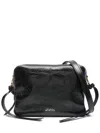 Isabel Marant Wardy Leather Camera Bag In Schwarz