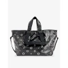 ISABEL MARANT WARDY PATENT-LEATHER TOTE BAG
