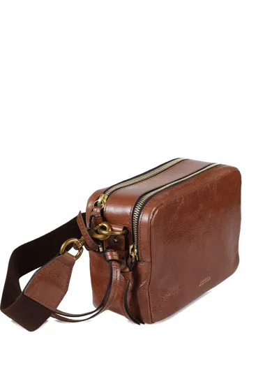 Isabel Marant Wardy Shoulder Bag In Brown