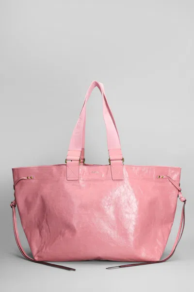 Isabel Marant Wardy Tote In Pink