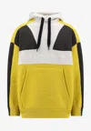 Isabel Marant Wasil Colorblocked Hooded Sweatshirt In Multi