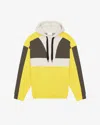 Isabel Marant Marant Wasil Color-block Sweatshirt In Yellow