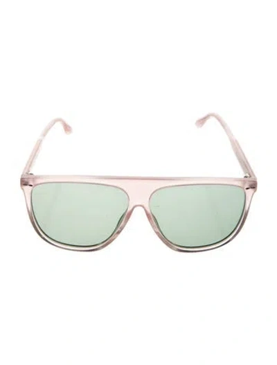 Pre-owned Isabel Marant Wayfarer Tinted Sunglasses In Black