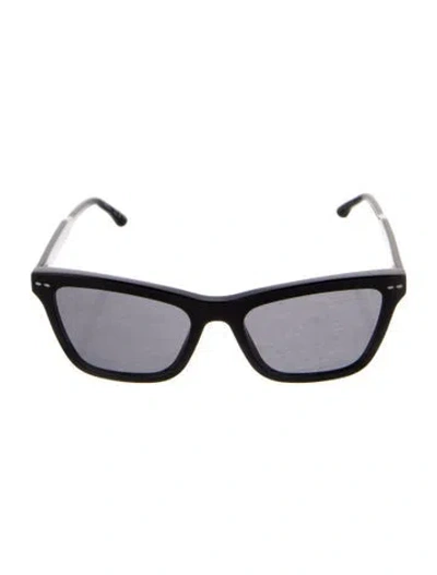 Pre-owned Isabel Marant Wayfarer Tinted Sunglasses In Black