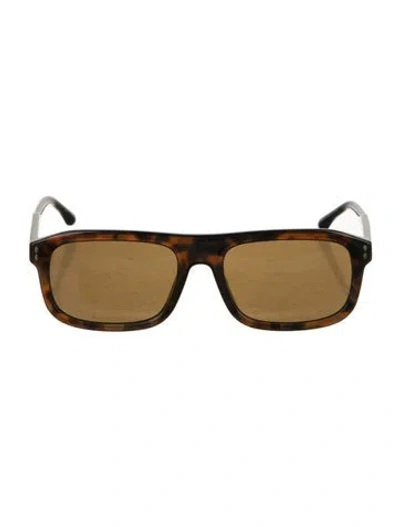Pre-owned Isabel Marant Wayfarer Tinted Sunglasses In Brown