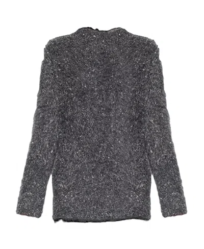 Isabel Marant Wayne Long Sleeved Jumper In Gray