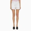 ISABEL MARANT ISABEL MARANT WHITE COTTON DENIM SHORTS WOMEN