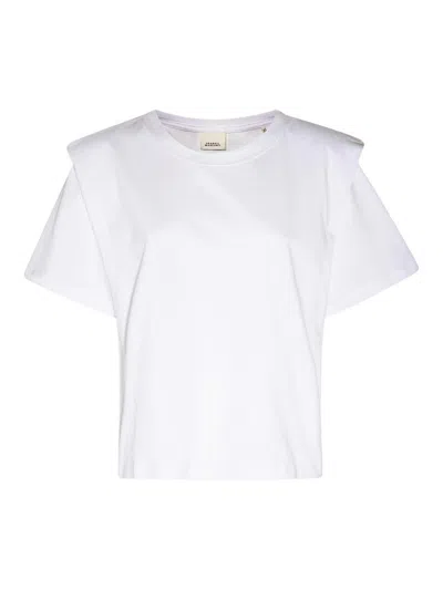 ISABEL MARANT WHITE COTTON T-SHIRT