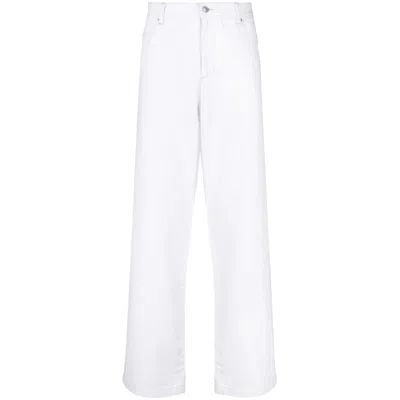 ISABEL MARANT ISABEL MARANT WHITE DENIM - REGULAR & STRAIGHT-LEG JEANS MEN