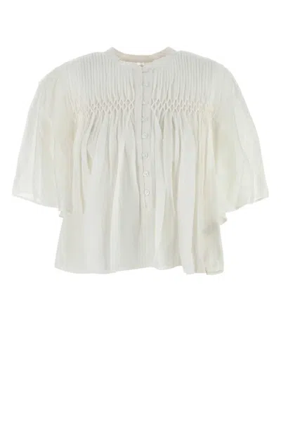 Isabel Marant White Destiny Blouse