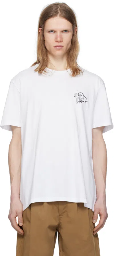 ISABEL MARANT WHITE HONORE T-SHIRT