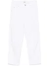 Isabel Marant Janet Tapered Leg Jeans Clothing In White