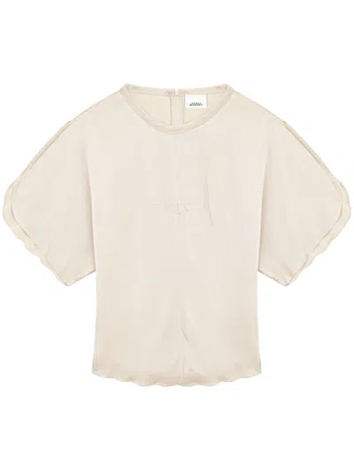 ISABEL MARANT WHITE KARLITA BLOUSE