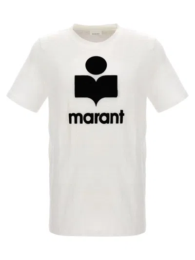 ISABEL MARANT WHITE KARMAN LOGO T-SHIRT