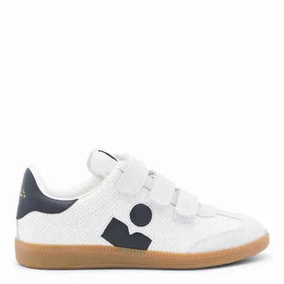 Isabel Marant Women Chalk Leather And Suede Beth Sneakers In Multi