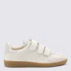 Isabel Marant Beth Mixed Leather Triple-grip Sneakers In Neutral