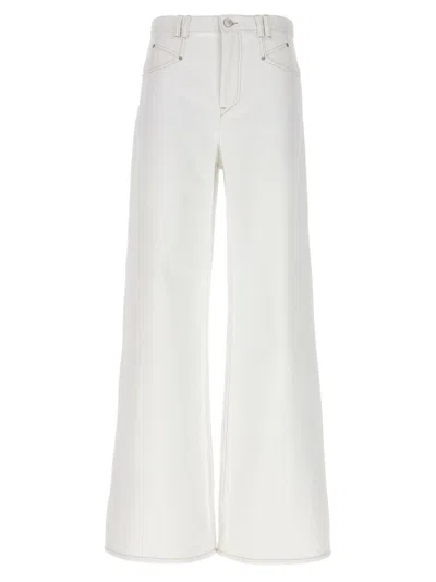 ISABEL MARANT WHITE LEMONY JEANS