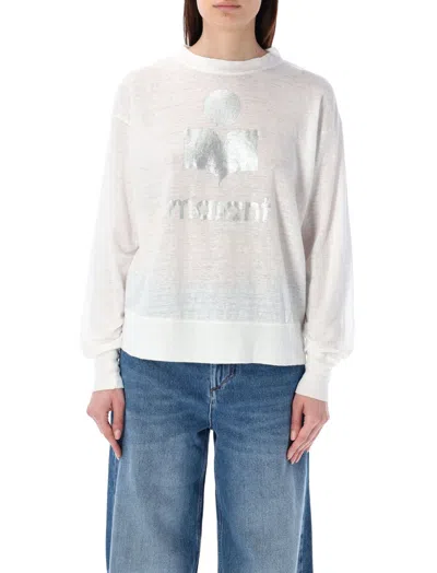 Isabel Marant White Linen Klowia T-shirt