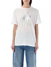 Isabel Marant White Linen Zewel T-shirt In White