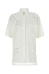 Isabel Marant Women White Modal Blend Bilya Shirt In White