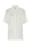 Isabel Marant Women White Modal Blend Bilya Shirt In White