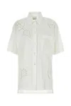 ISABEL MARANT WHITE MODAL BLEND BILYA SHIRT