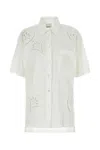 Isabel Marant Women White Modal Blend Bilya Shirt In White