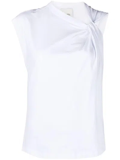 ISABEL MARANT WHITE NAYDA COTTON T-SHIRT