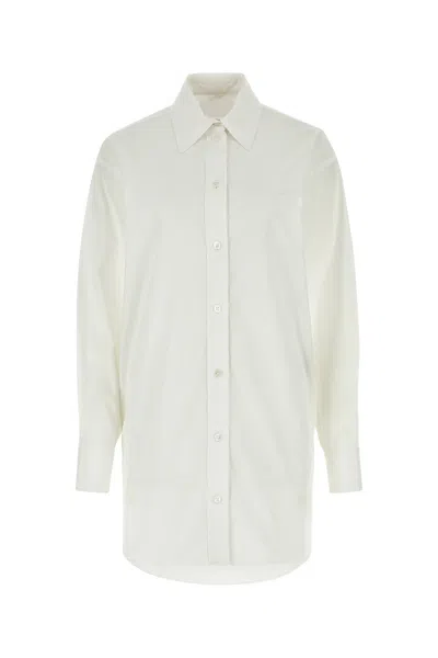 ISABEL MARANT WHITE POPLIN CYLVANY SHIRT