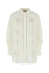 Isabel Marant White Poplin Soeline Shirt In White