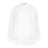 Isabel Marant White Poplin Soeline Shirt In White