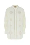 Isabel Marant White Poplin Soeline Shirt In Neutral