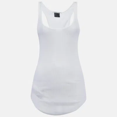 Isabel Marant White Rib Knit Tank Top