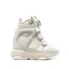 Isabel Marant Balskee High Top Sneakers With Wedge Shoes