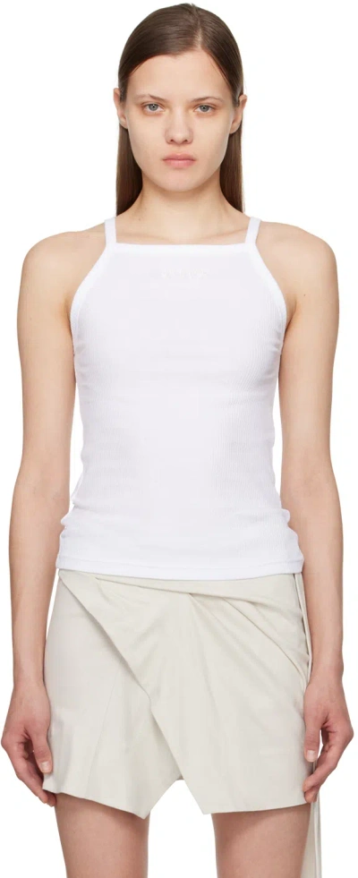 Isabel Marant White Tirza Tank Top In 20wh White
