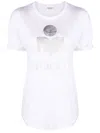 Isabel Marant White White Koldi Linen T-shirt In White