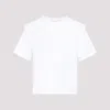 Isabel Marant Layered-detail Cotton T-shirt In White