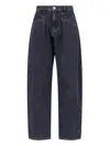 Isabel Marant Belt Loop Jeans In Black