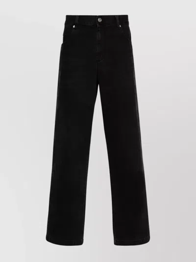 Isabel Marant Wide Leg Cotton Denim Trousers