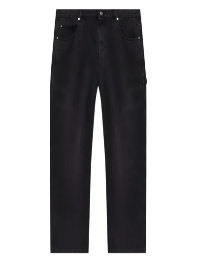 Isabel Marant Wide-leg Jeans In Black