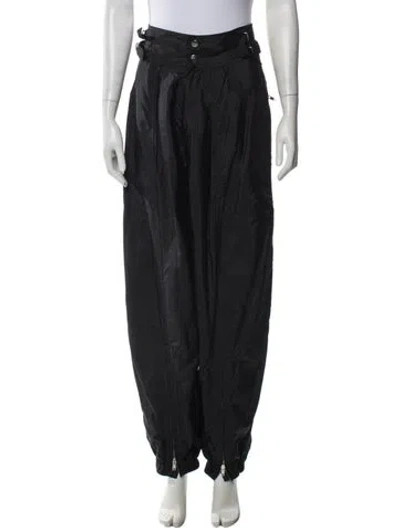 Pre-owned Isabel Marant Wide Leg Pants In Black