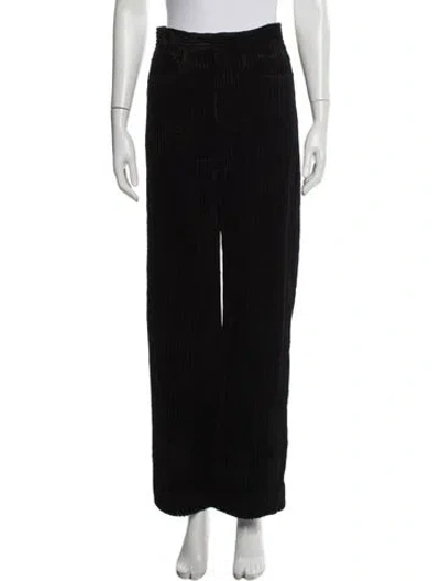 Pre-owned Isabel Marant Wide Leg Pants In Black