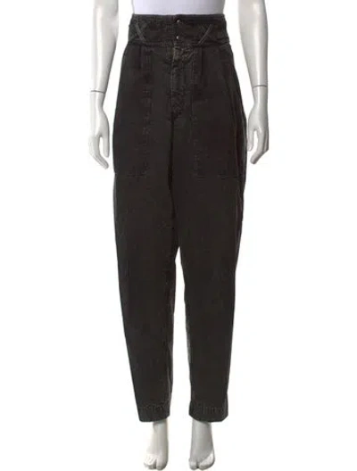 Pre-owned Isabel Marant Wide Leg Pants In Black