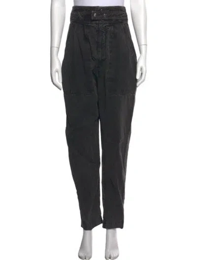 Pre-owned Isabel Marant Wide Leg Pants In Black