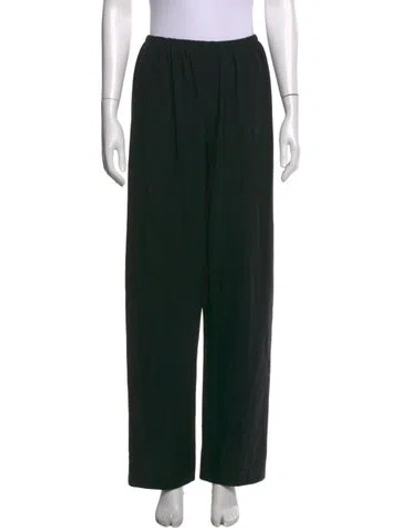 Pre-owned Isabel Marant Wide Leg Pants In Black