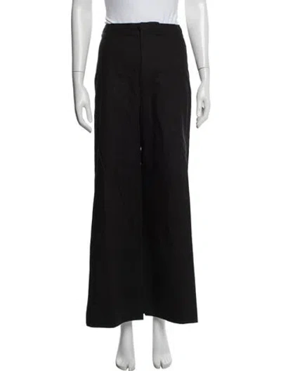 Pre-owned Isabel Marant Wide Leg Pants In Black