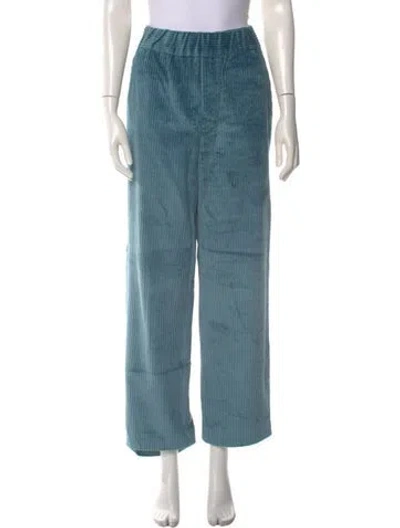 Pre-owned Isabel Marant Wide Leg Pants In Blue