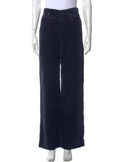 Pre-owned Isabel Marant Wide Leg Pants In Blue