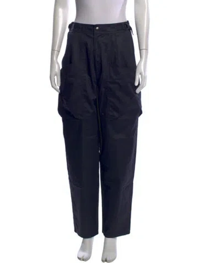 Pre-owned Isabel Marant Wide Leg Pants In Blue