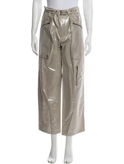 Pre-owned Isabel Marant Wide Leg Pants In Gray